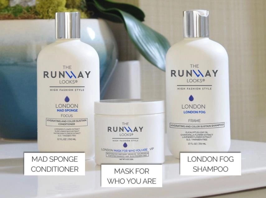 therunwaylooks hair got wet blog post products on display image