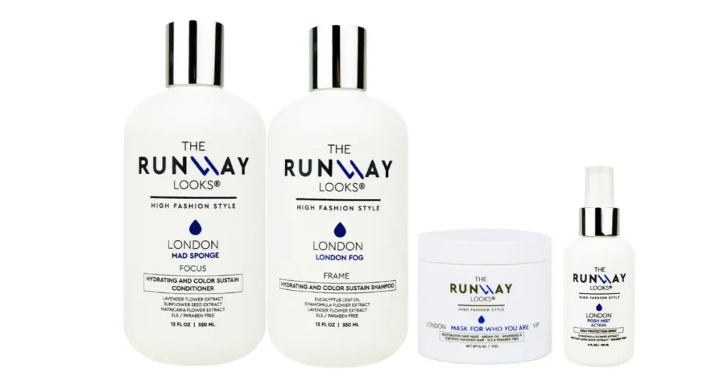 therunwaylooks spring hair colour london products