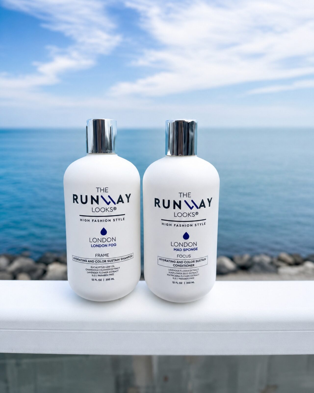 The Runway Looks London colour-sustaining shampoo and conditioner duo