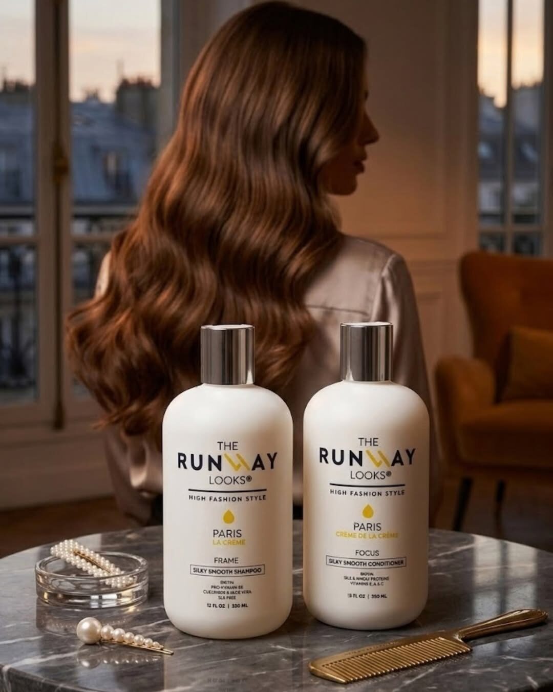 The Runway Looks Paris silky smooth shampoo and conditioner