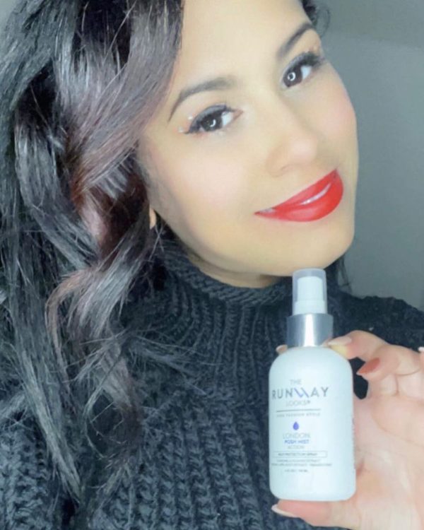 The Runway Looks Posh Mist thermal heat-protection shield