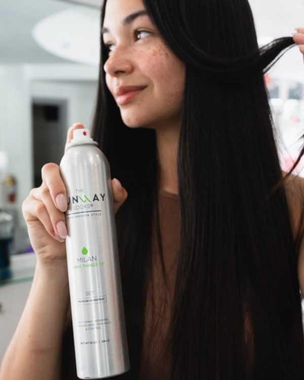The Runway Looks Shake Things Up hairspray styled hair