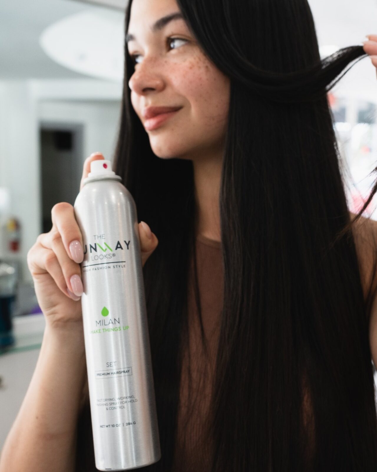 The Runway Looks Shake Things Up hairspray styled hair